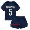 Oficiální Fotbalový Dres Paris Saint-Germain Marquinhos 5 Domácí 2022-23 pro Děti